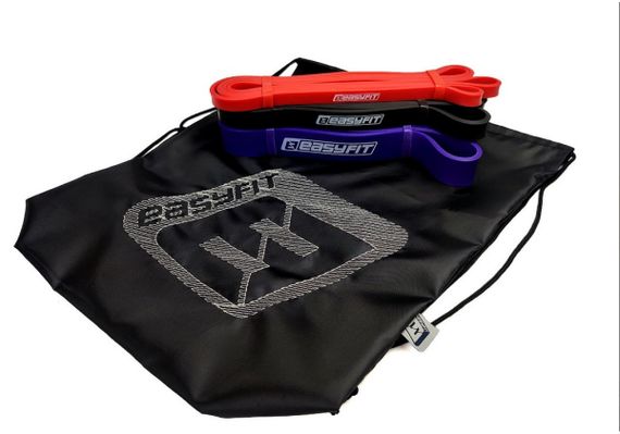 Гумові петлі EasyFit: набір 2-45 кг (3 шт) (EF-2453s) | Зображення 4