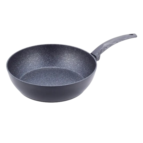 Сотейник d28см алюміній а/п Black marble 4136 KAMILLE