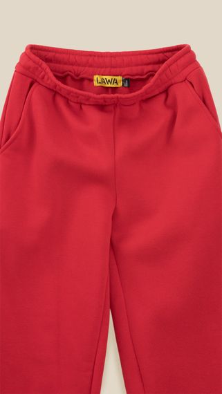 Костюм худі+штани для дiвчинки LAWA P-GT02301 140 см Червоний shop (2888000026019) | Зображення 7