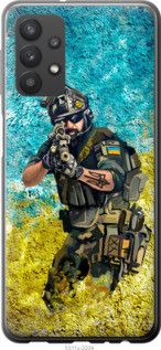 Чехол на Samsung Galaxy A32 A325F Воин ЗСУ из пластика FCh_027984
