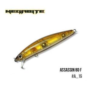 Воблер Megabite  Assassin 80 F (80 мм, 7,8 гр, 0,4 m) (A_16)