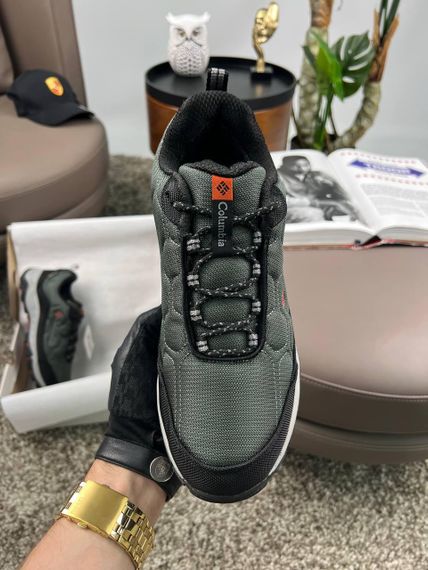 Чоловічі кросівки Firecamp III Waterproof Khaki Black термо , В'єтнам 44 28 | Зображення 4