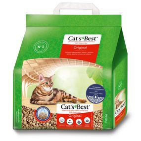 Наповнювач Cat’s Best для котячого туалету Original деревний 5 л / 2,1 кг