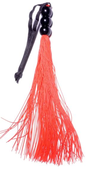 Силіконовий флогер ( довжина 26 см ) Fetish Boss Series - Silicone Whip Red 10", BS6100038 sexstyle | Зображення 1