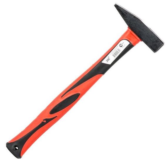 Молоток 300 г.ручка з фібергласу INTERTOOL HT-0203 | Зображення 5