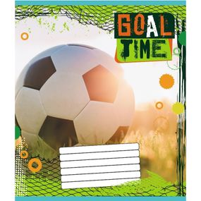 Тетрадь ученическая "Мяч" 012-510027C-2 в косую линию, 12 листов