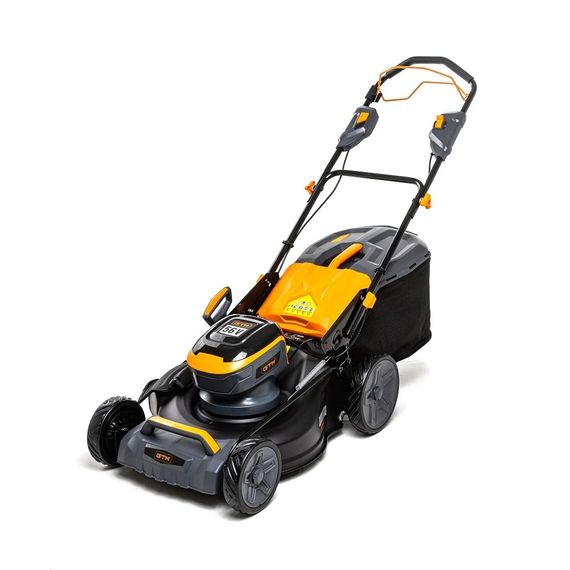 Газонокосарка акумуляторна самохідна GTM LM56/480SP-V (48 см, 25-80 мм, 55 л, BL, GTM 56 В, без акумуляторів та зарядного пристрою)