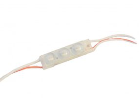 Светодиодный модуль 12V 1.08W SMD 2835 BLUE IP67 (BY-04/3)