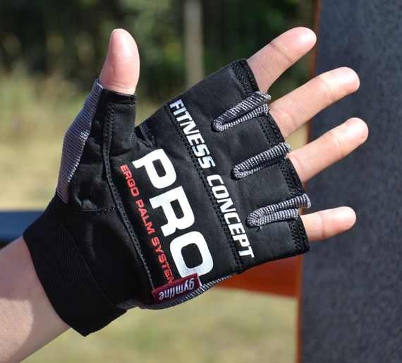 Рукавички для фітнесу Power System PS-2300 Fitness Grey/Black XS | Зображення 2