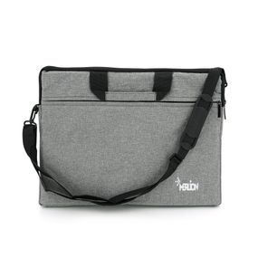Сумка для ноутбука Merlion 15, 6" Stripe, з плечовим ременем, Gray