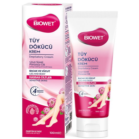 Крем для депиляции Biowet для чувствительной кожи 100 мл