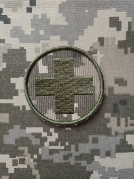 Шеврон медичний (комплект) 9см | Зображення 4