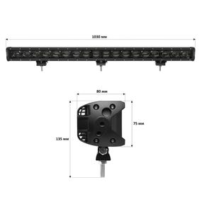 Світлодіодна фара-люстра StarLight 180watt 10-30 V IP68 (lsb-lens-180)