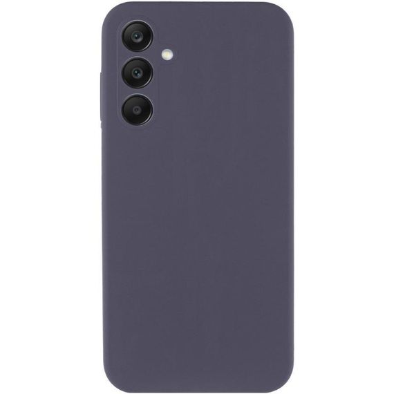 Чохол Silicone Cover Lakshmi Full Camera (AAA) для Samsung Galaxy A36 5G Сірий / Dark Gray | Зображення 1