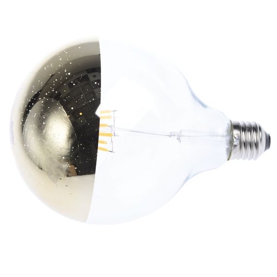 Лампа светодиодная LED 6W E27 COG WW G125 G 220V | Зображення 2