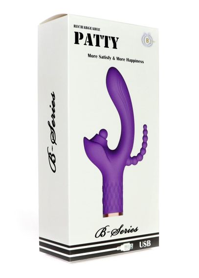 Вибратор - Patty, 7 Vibration Functions, 7 Ball Tapping, USB sexstyle | Зображення 1