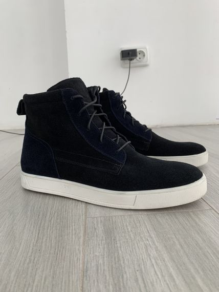 Замшевые кеды на белой подошве | Зображення 2