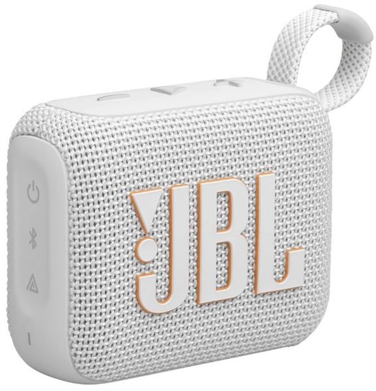 Портативна акустика JBL Go 4 White (JBLGO4WHT) | Зображення 1