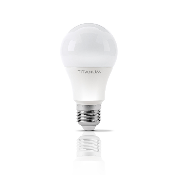 Лампа A60 10W E27 4100К 12V LED Titanum | Зображення 1