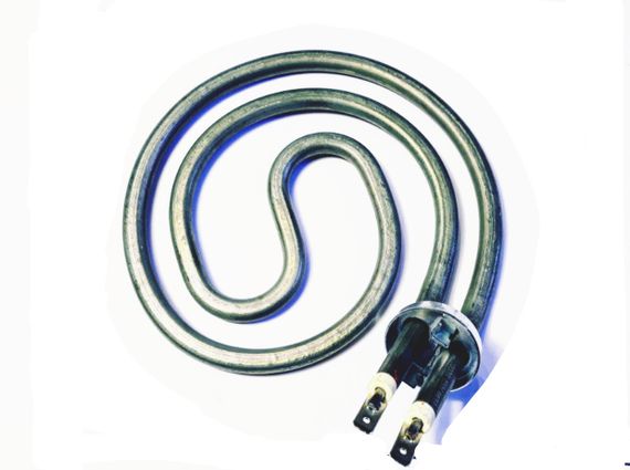 Тэн 1000w D 8,5 для электроплиты "Электра" "Элна" с креплением для тена,нержавеющая сталь. Sanal | Зображення 1