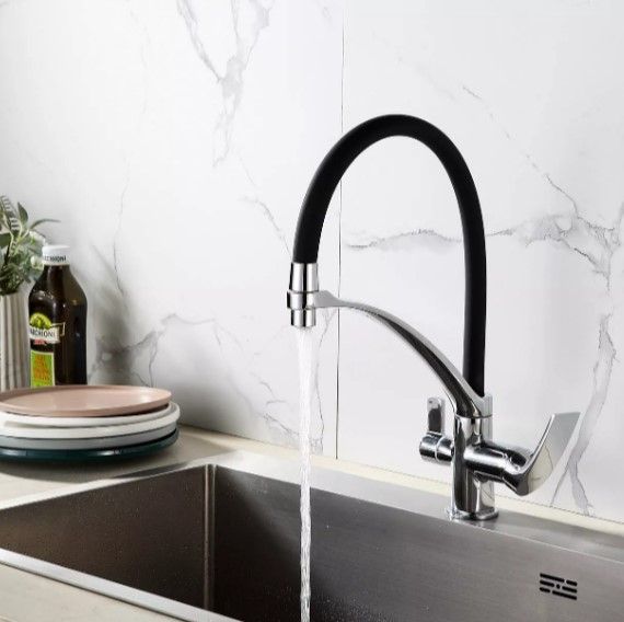 Змішувач для кухні Frap з виходом для питної води F4369 | Зображення 1