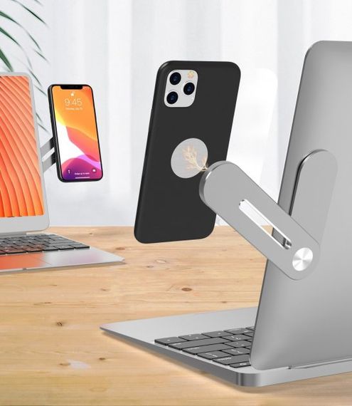 Магнітний тримач телефону Multifunctional Bracket із кріпленням на ноутбук/монітор комп'ютера | Зображення 2
