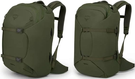 Рюкзак Osprey Porter 30 Дорожный Унисекс Haybale Green | Зображення 4