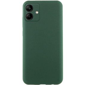 Чохол TPU GETMAN Liquid Silk Full Camera для Samsung Galaxy A06 Зелений / Dark green