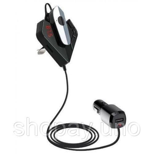 Bluetooth через прикуриватель, Блютуз фм трансмиттер, Автомобильный bluetooth передатчик CR-82 | Зображення 8