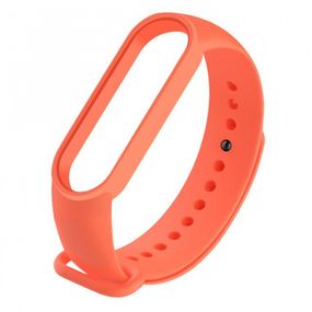 Ремешок Silicone Xiaomi Mi Band 5/6, ремешок для фитнес-трекера, силиконовый ремешок для сеоми. orange