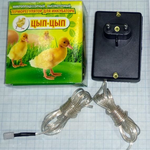 Терморегулятор "Цип-Цип" цифровий з вологоміром для інкубатора 2кВт/220В | Зображення 4