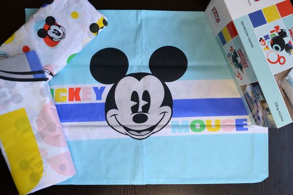 Постільна білизна TAC Disney 160×220 см Miskey Colour Face | Зображення 2