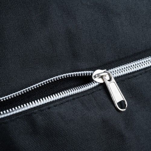 Дорожня сумка 180 л 40x50x90 см водонепроникна з плечовим ременем (чорна) | Зображення 2