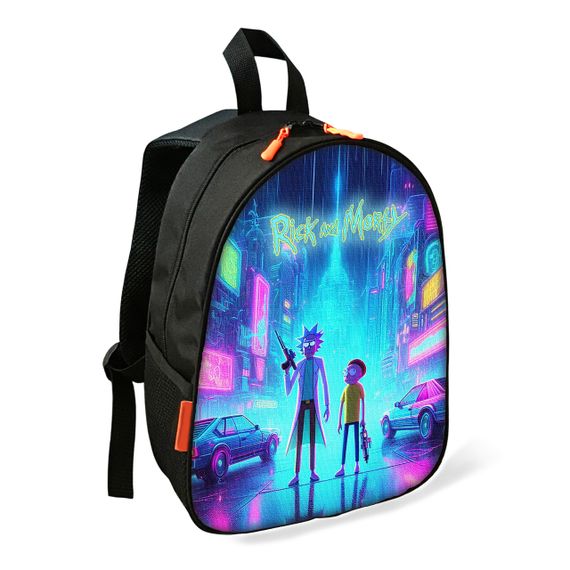 Рюкзак дитячий Рік та Морті шкільний/міський 34х27х13 см для хлопчика (02521)