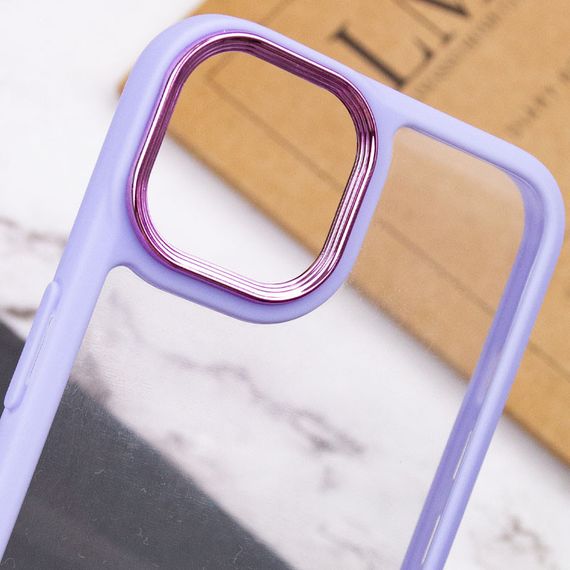 Чохол TPU+PC Lyon Case для Apple iPhone 14 (6.1") Purple | Зображення 5