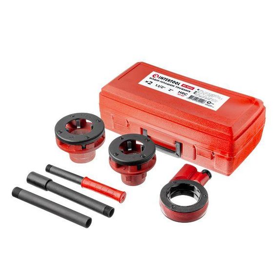 Набір плашок для нарізання різьби 1 1/2"; 2", 2 од. INTERTOOL SD-8002 | Зображення 4
