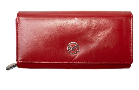 Гаманець жіночий шкіряний Semi Line RFID Red (P8273-2) (DAS303164) | Зображення 2