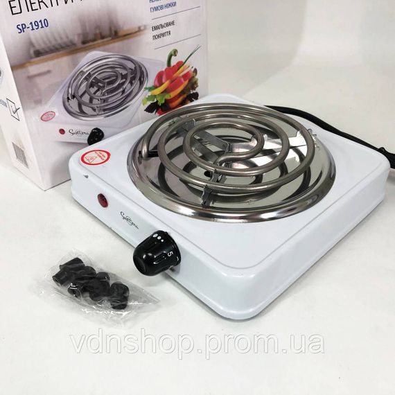 Переносна електрична кухонна плита, Побутова плита для приготування Міні електрична RJ-44 | Зображення 4