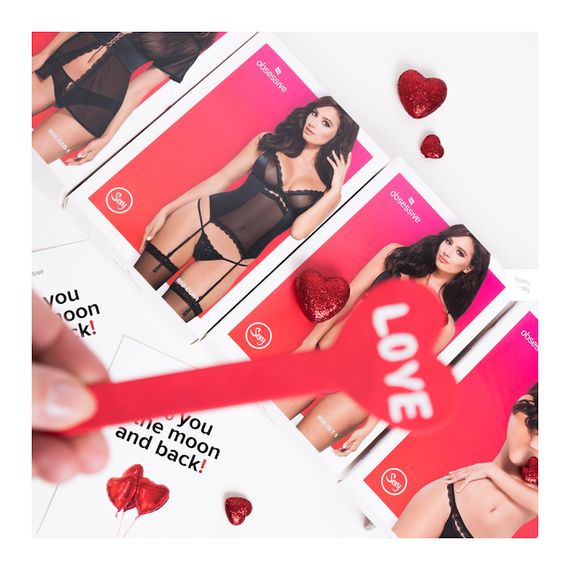 Комплект Obsessive Elizenes S/M | Зображення 7