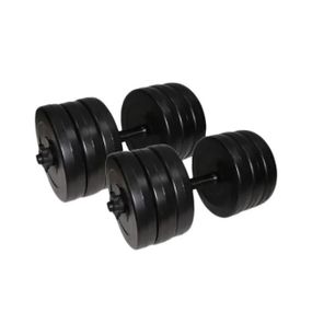 Гантели наборные композитные в пластиковой оболочке 2 шт по 15,5 кг Rock Pro NE-PL-G-015-2