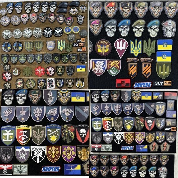 Патчи / шевроны ЗСУ