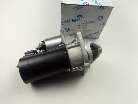 Стартер Lanos 1.5-1.6 на пост.магнітах з редукт (бенд. на 10 зуб) Eldix (ELD-XST-9120)1,1 kW Z10 (