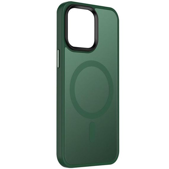 Чехол Ummi Colorful with MagSafe для Apple iPhone 15 Plus (6.7") Зеленый / Dark Green