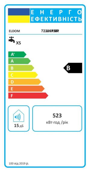 Водонагрівач Eldom Extra life 15 под мойкой,2.0 kw 72326PMP | Зображення 1