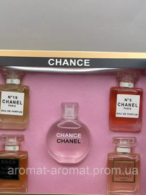 Набор миниатюр Chanel 5*7,5ml