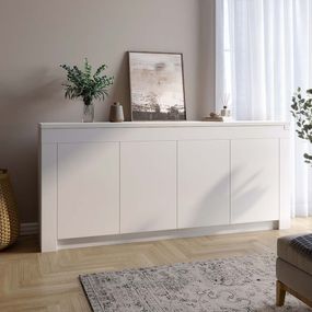 Великий комод LION Ларрі-1 Нiмфея альба/Бетон Style (LION-041042)