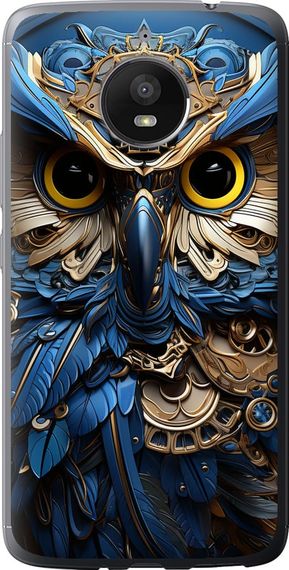 Чехол на Motorola Moto E4 Plus Сова v2 "5649u-1000-17620"
