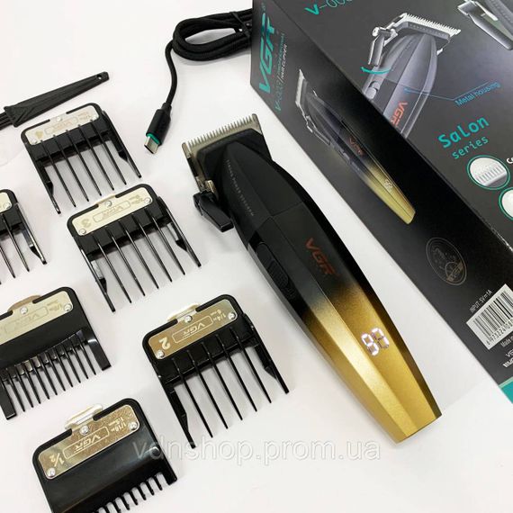 Тример з насадками різної довжини, Портативна ручна машинка для стрижки волосся, Тример бездротовий EY-75 | Зображення 8