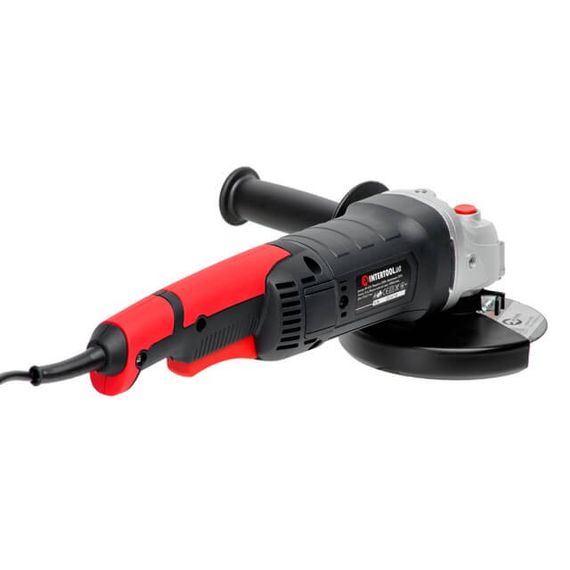 Шліфмашина кутова, 1200 Вт, діаметр кола 125 мм, 10000 об./хв INTERTOOL WT-02241 | Зображення 5