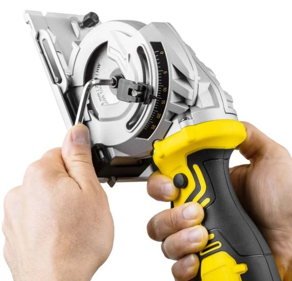 Пила циркулярна акумуляторна міні Trotec PCSS 05-20V з АКБ та ЗП + кейс (4430000105) | Зображення 7